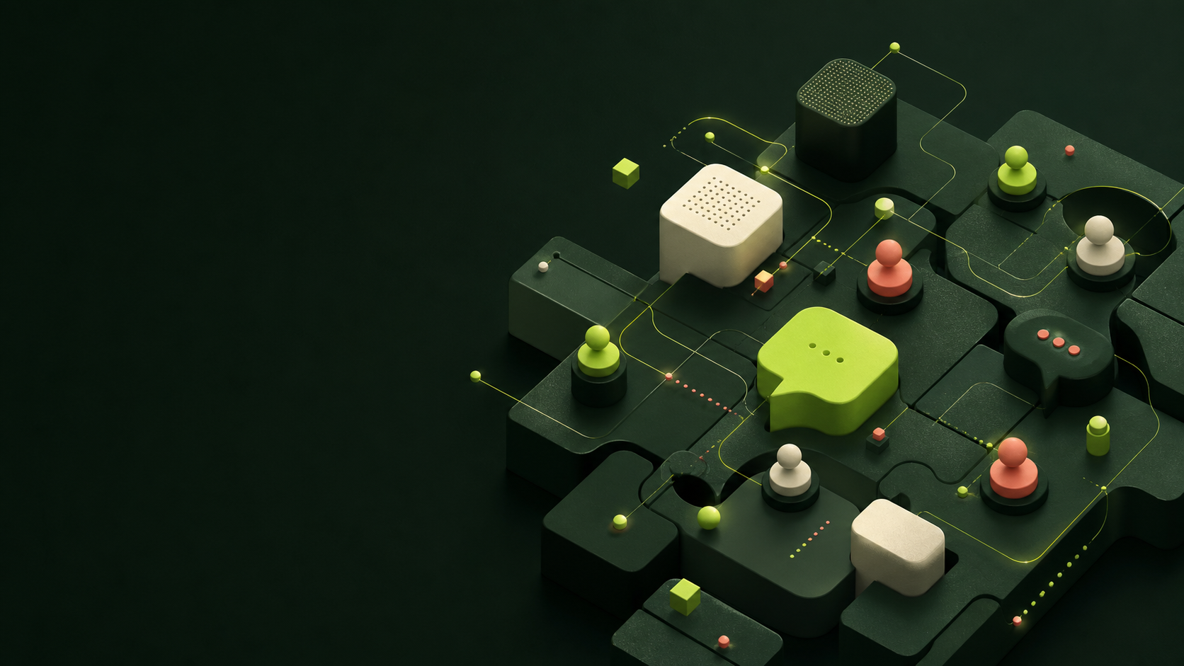 Connected technical systems and discussion nodes